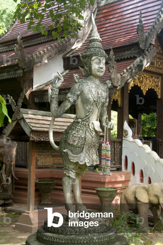 Thailand: King Mangrai's Spirit House, Wiang Kum Kam, Chiang Mai