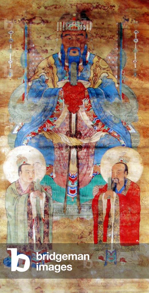 China: Gouchen Shanggong Tianhuang Dadi, the 'Great Heavenly Emperor of the Highest Palace of Polaris'. Second of the Four Heavenly Ministers (Siyu) of Daoism.