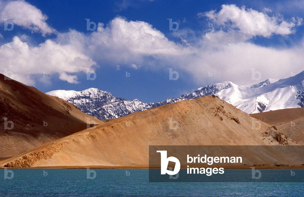 China: Lake Karakul on the Karakoram Highway, Xinjiang