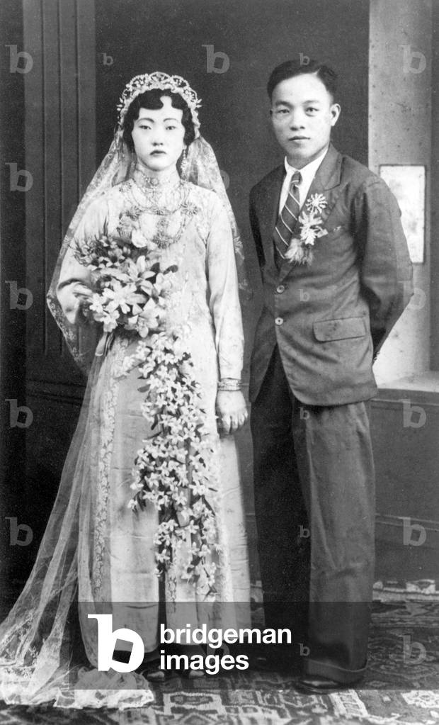 Thailand: 'A marriage in the Chinese Baba fashion', Phuket, c.1940