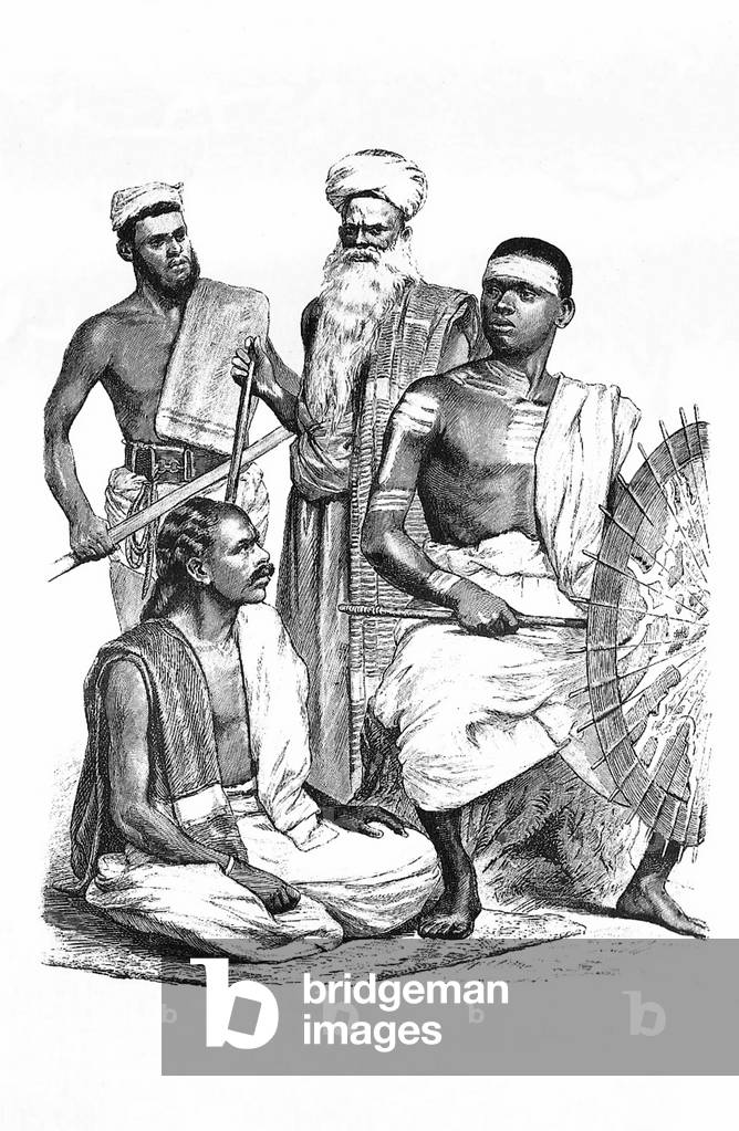 Germany / India: left to right, Various types of Indian, 