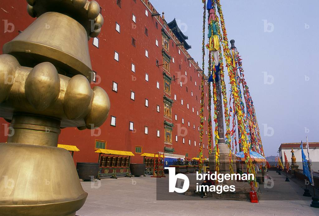 China: Wanfaguiyi Hall, Putuo Zongcheng Temple, Chengde, Hebei Province