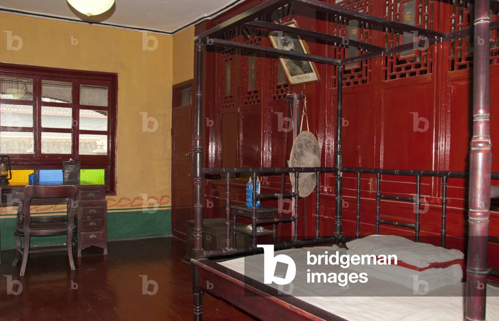 China: Zhou Enlai's bedroom, Zunyi Conference Hall, Zunyi, Guizhou Province
