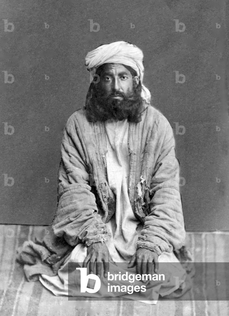Afghanistan: Pashtun man, late 19th century.