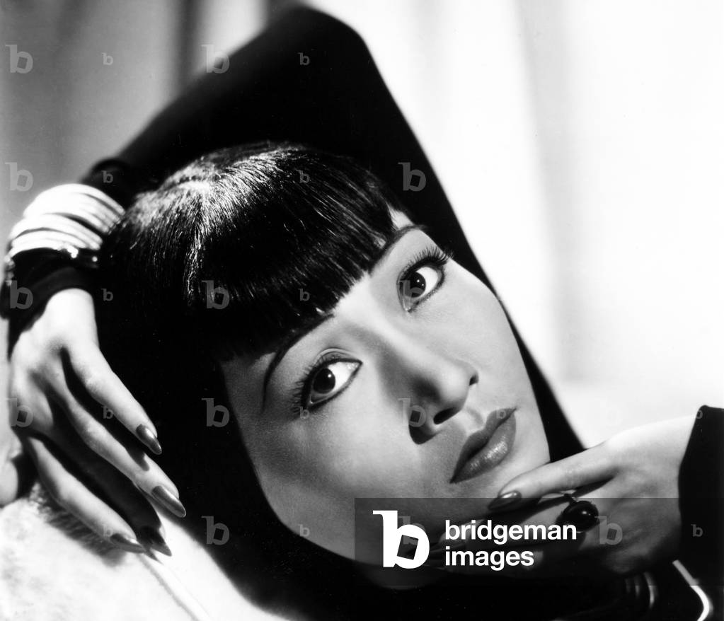 China / USA: Anna May Wong, Chinese-American movie star, c. 1938