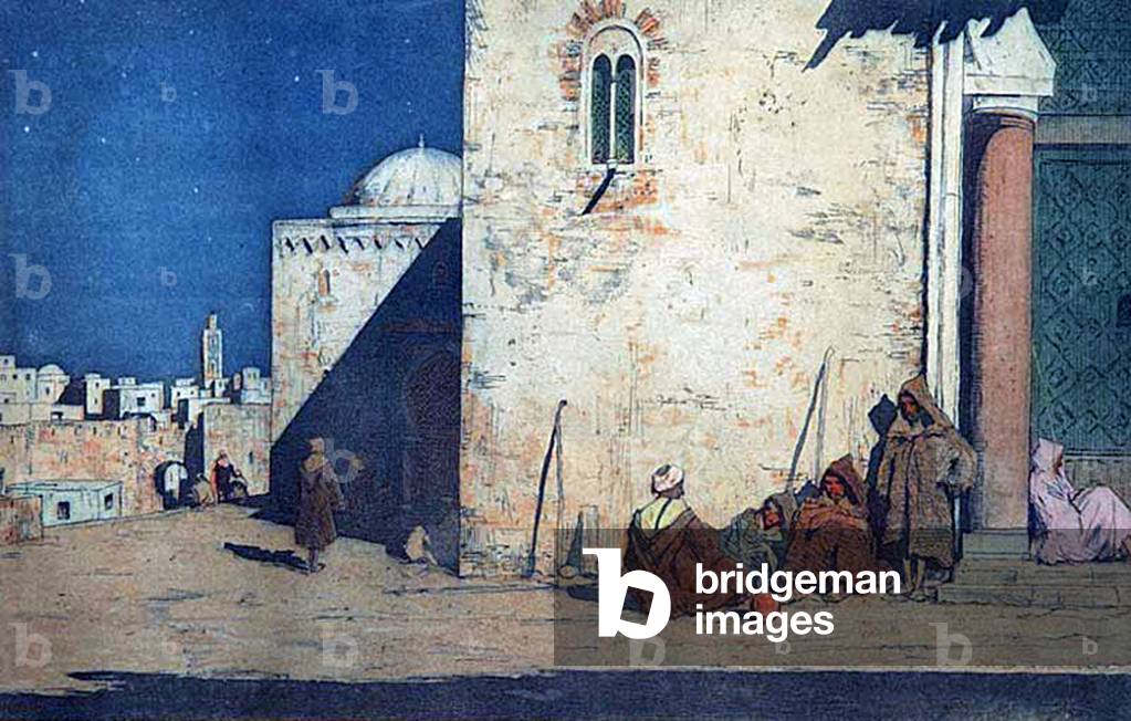 Morocco: Tangiers by Night c.1920