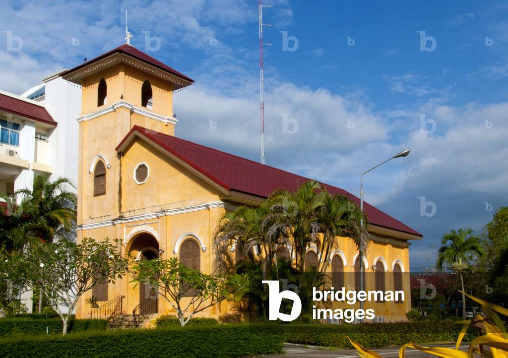 Thailand: Thap Thiang Church of Christ, Trang Town, Trang Province, southern Thailand