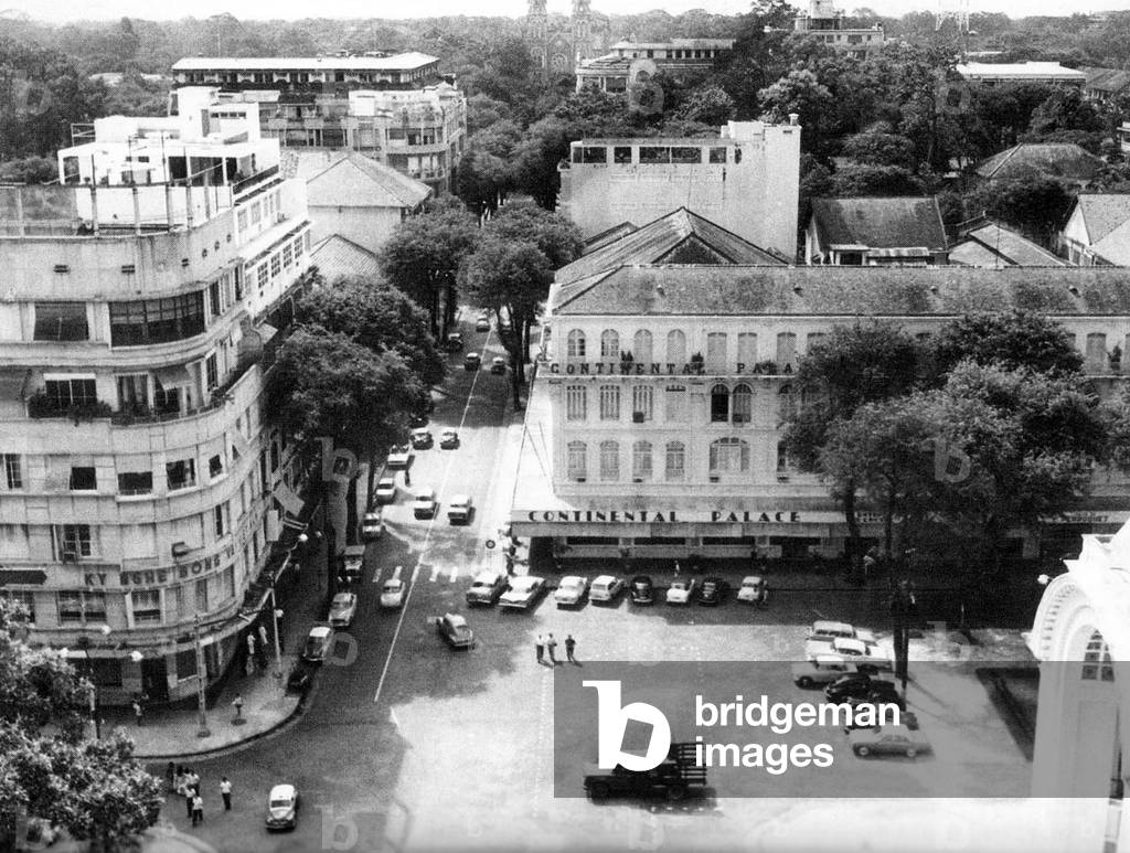 Vietnam: The Continental Hotel, Saigon, c. 1958