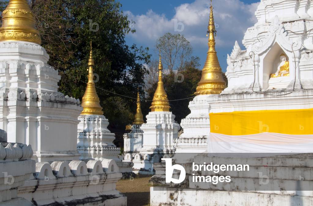 Thailand: Wat Chedi Sao, Lampang, Lampang Province