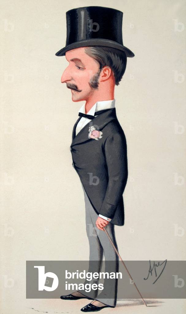 India / Manipur / UK: Henry Charles Keith Petty-Fitzmaurice, 5th Marquess of Lansdowne (1845 - 1927). From Vanity Fair, 4 April, 1874