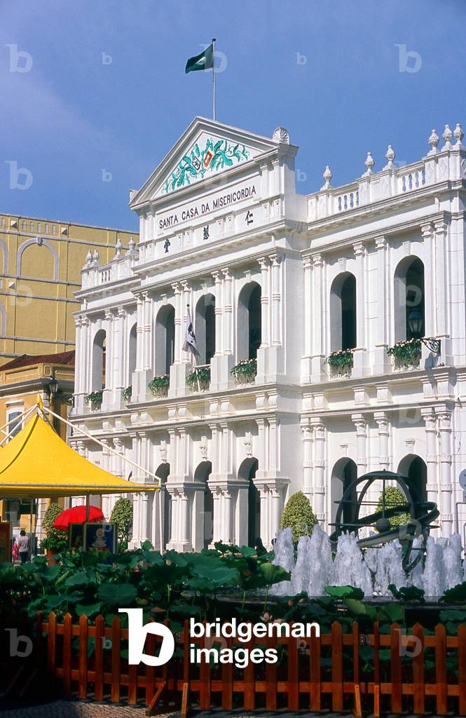 China: Santa Casa da Misericordia, Largo do Senado Square (Senate Square), Macau