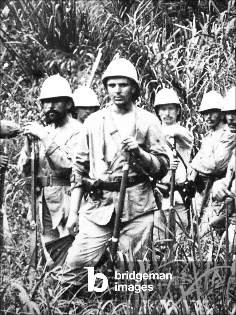 Vietnam: Tonkin Campaign - French colonial soldiers in Tonkin, c. 1890