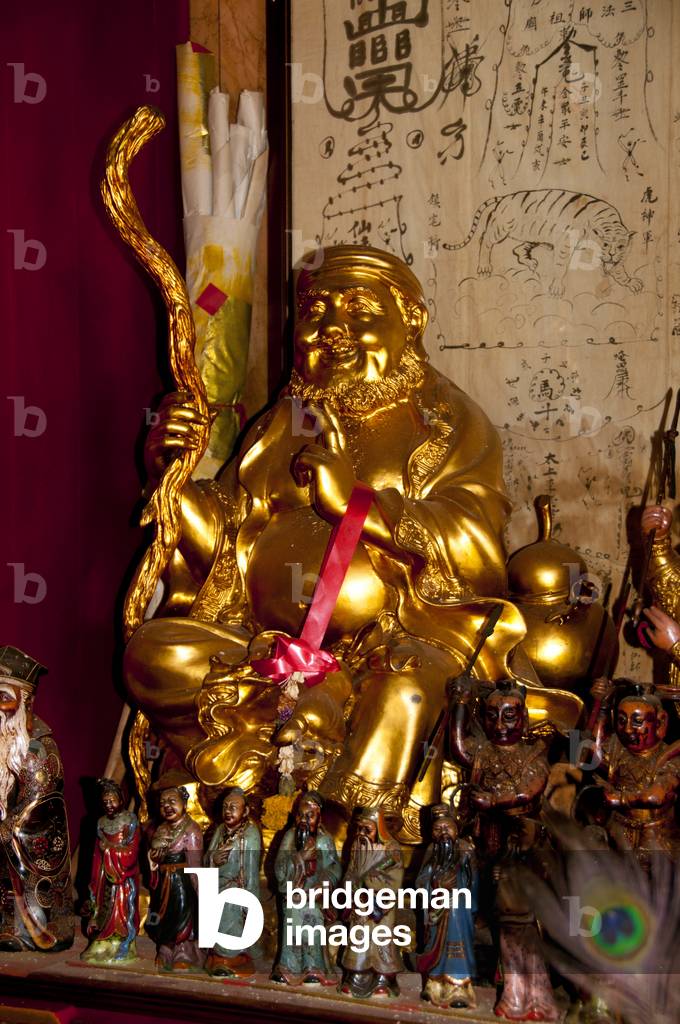 Thailand: Taoist statuary, Meunram Chinese Temple, Trang, Trang Province