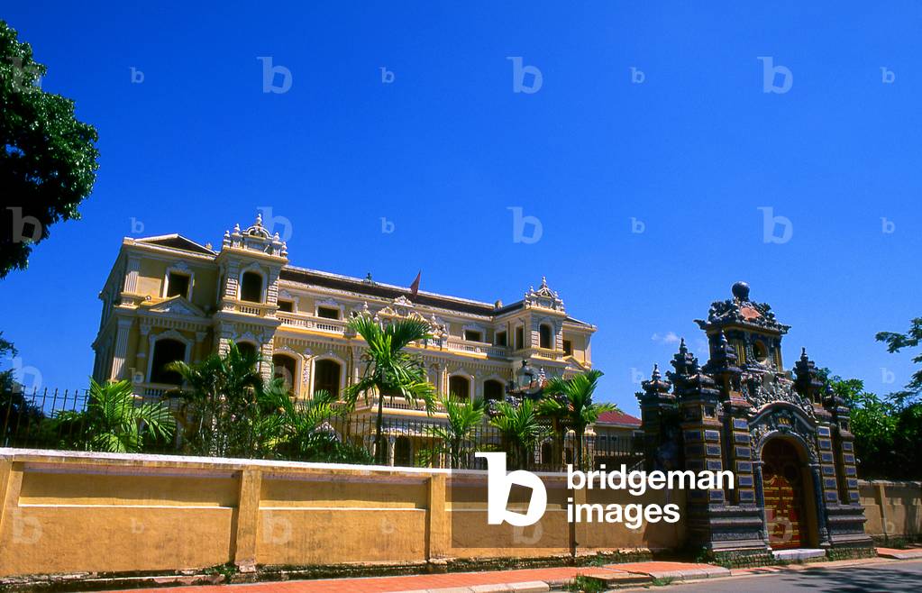 Vietnam: An Dinh Palace now the Fine Arts Museum, Hue