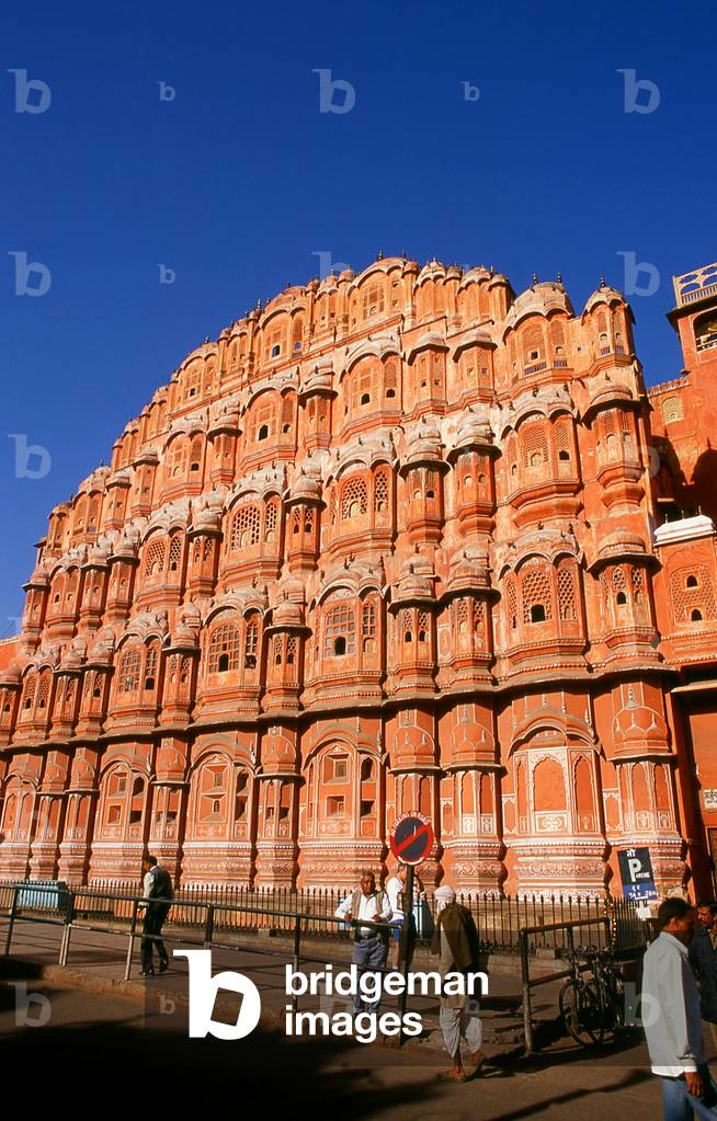 India: Hawa Mahal (Palace of Winds), Jaipur, Rajasthan