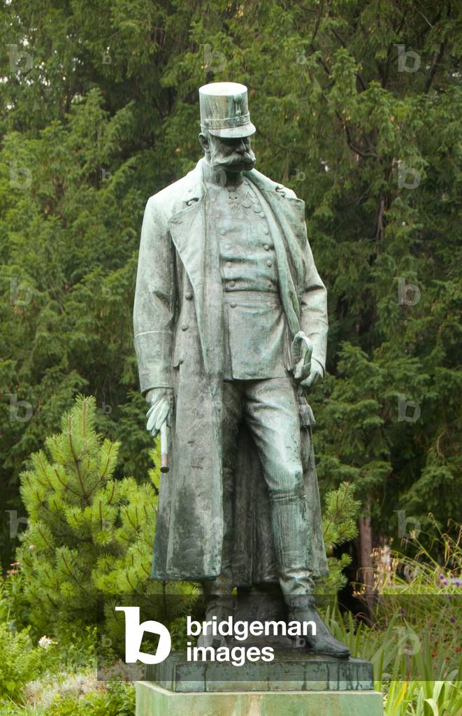 Austria: Austria: Franz Joseph I (1830 - 1916), Emperor of Austria and King of Hungary, Croatia and Bohemia. Burggarten, Vienna