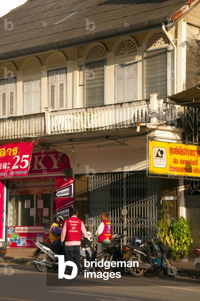 Thailand: Ratchadamnoen Road at the heart of Trang's Chinese community, Trang Town, Trang Province, southern Thailand
