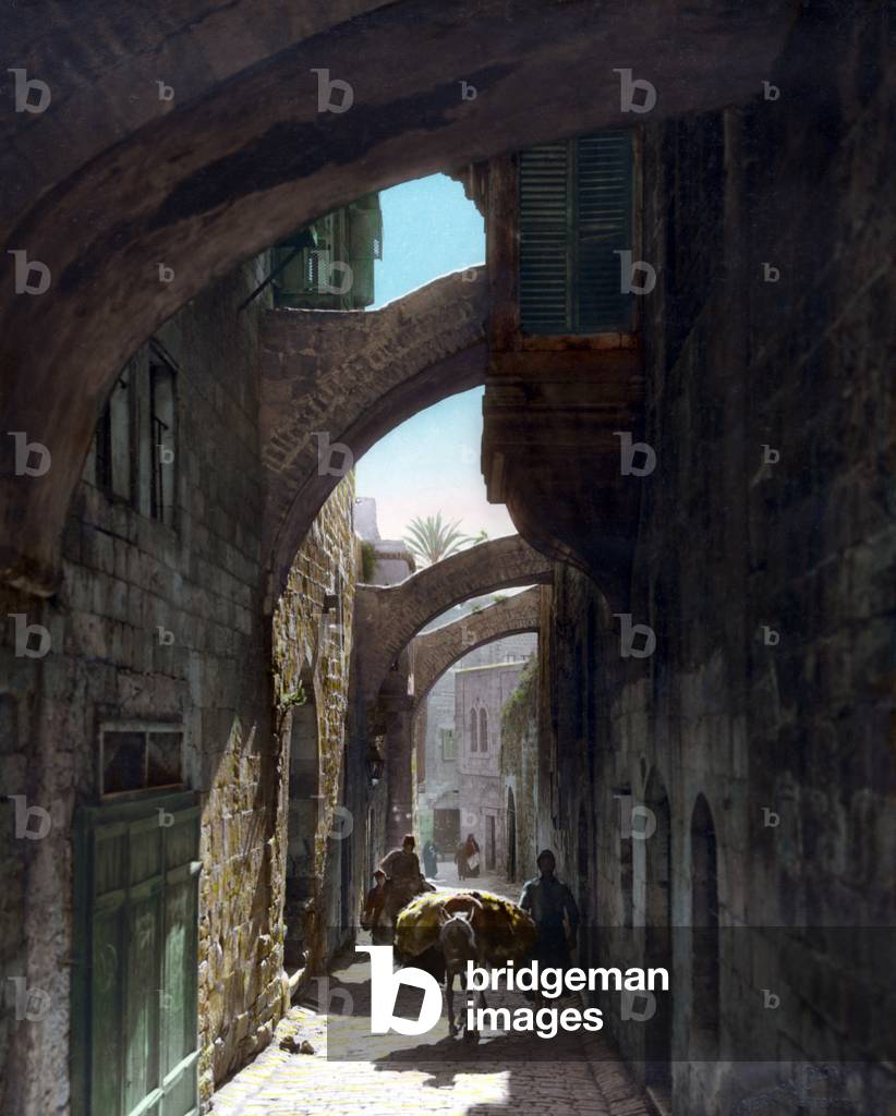 Palestine: The Via Dolorosa, Jerusalem, 1919