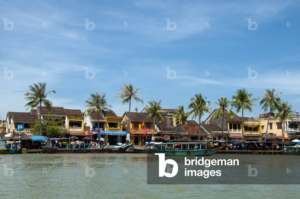 Vietnam: Hoi An from the Thu Bon River