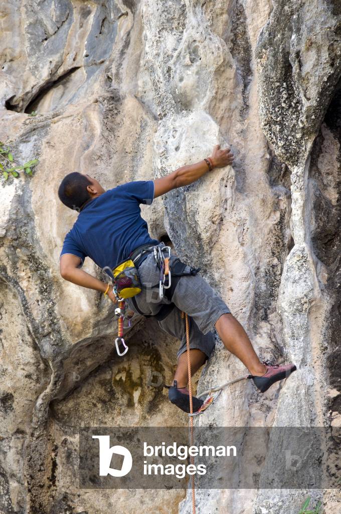 Thailand: Rock climbing at Hat Rai Leh East, Krabi Coast