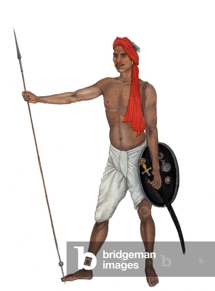 India: 'A Trooper of Skinner's Horse',  William and James Fraser, Delhi, 1815-1816
