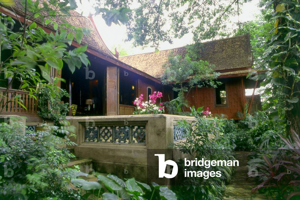 Thailand: Back garden view, Jim Thompson House, Bangkok