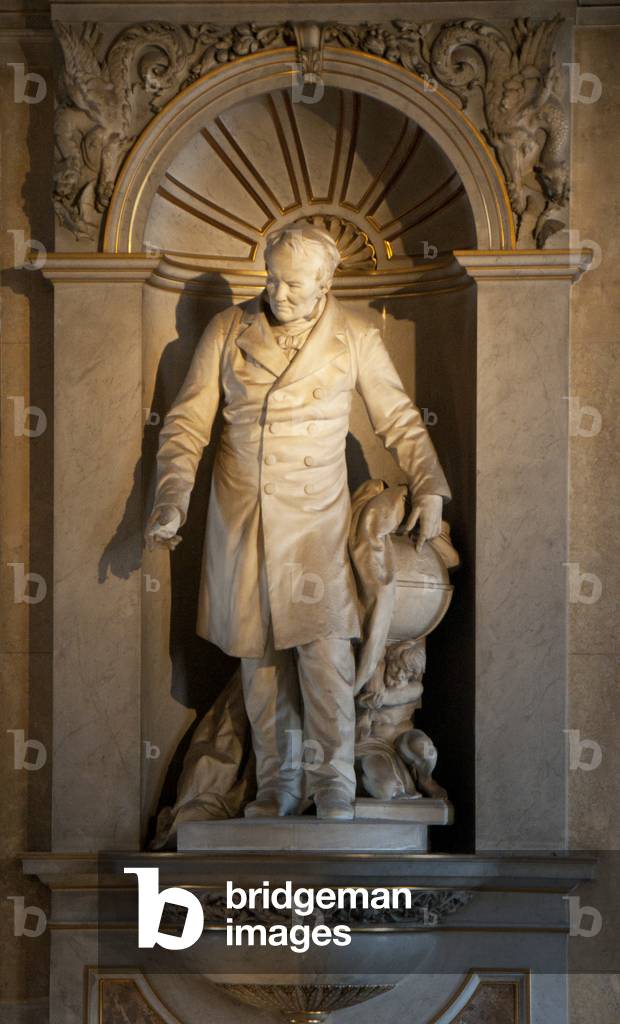 Austria: Alexander von Humboldt (1769 - 1859), Prussian naturalist and explorer, Natural History Museum (Naturhistorisches Museum), Vienna. Sculptor, Rudolf Wyr (1847 - 1915)