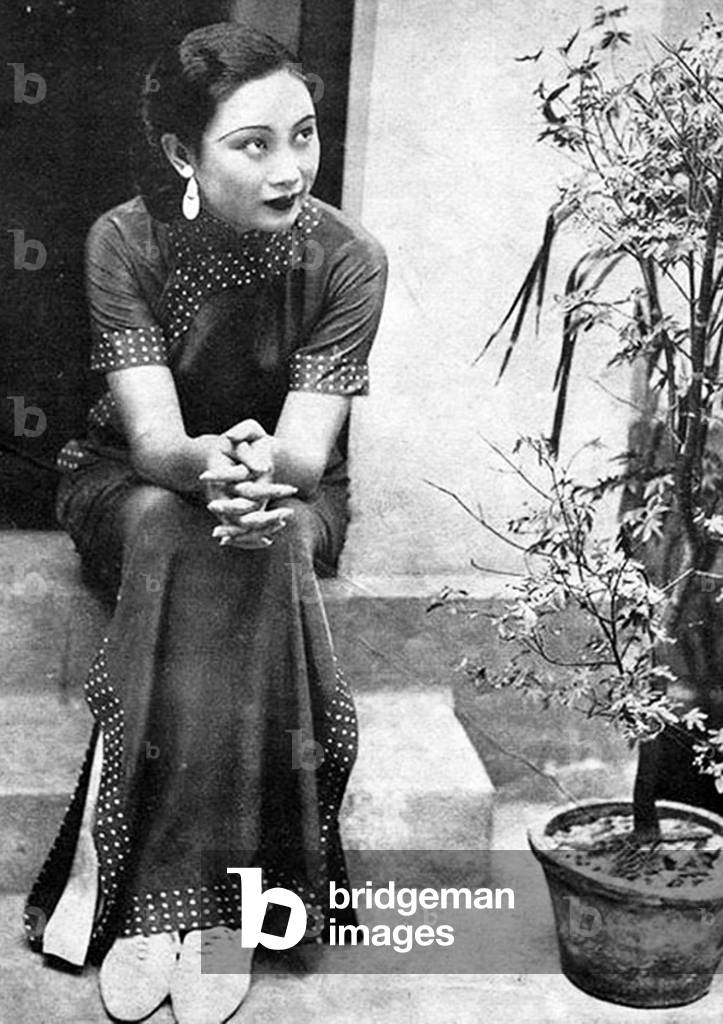 China: Shanghai actress Hu Die, also known as 'Butterfly Hu' (1907-1989)