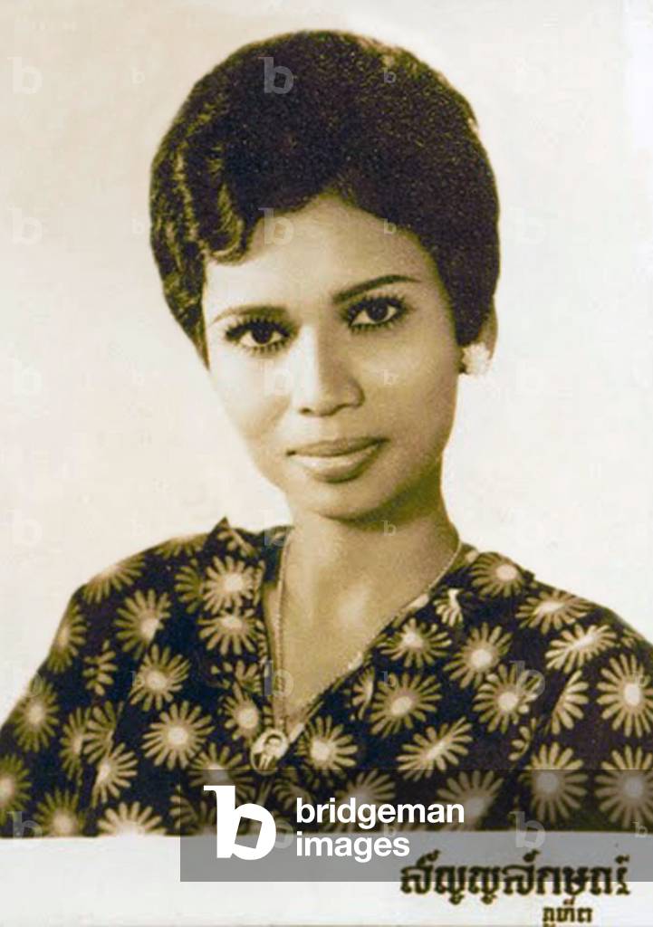 Thailand: A southern Thai beauty photographed in a Phuket studio c. 1950s.