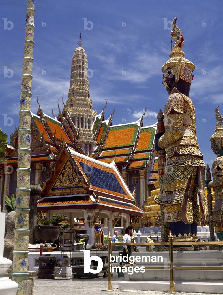 Thailand: Wat Phra Kaew (Temple of the Emerald Buddha), Bangkok
