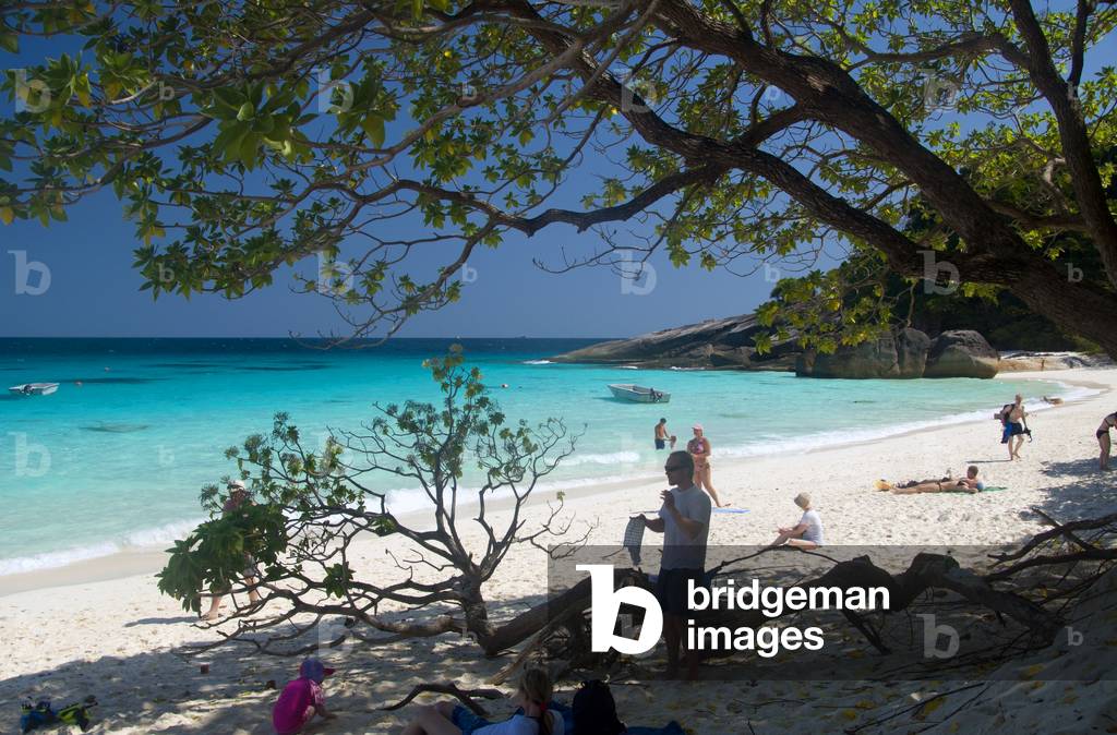 Thailand: Visitors at Ko Miang (Island 4), Similan Islands