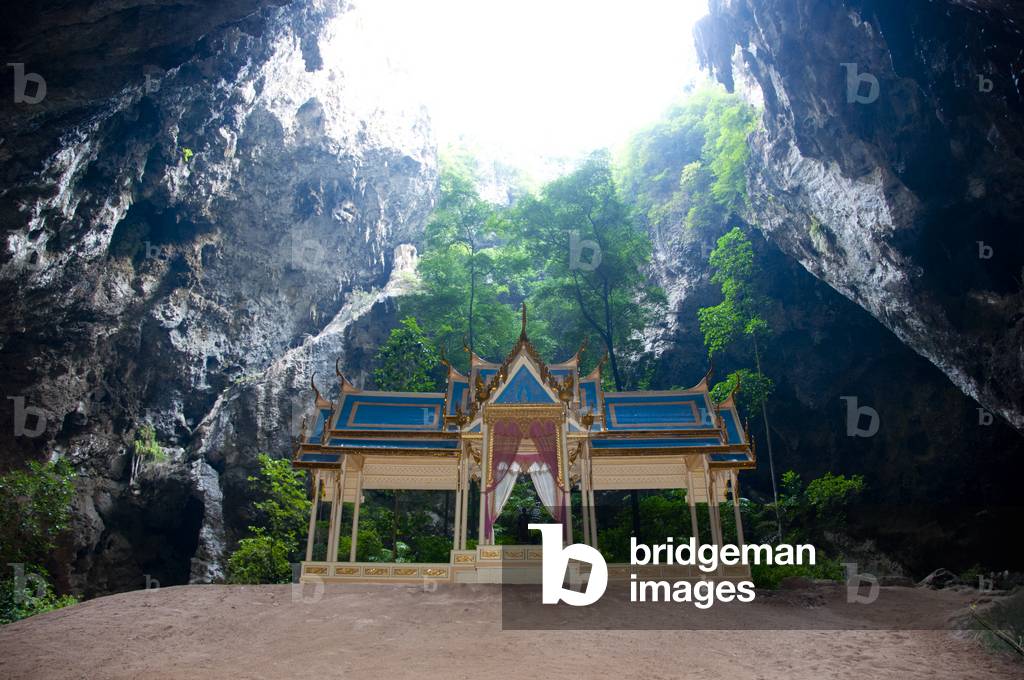 Thailand: King Chulalongkorn's Thai-style pavilion in the Phraya Nakhon Cave, Khao Sam Roi Yot National Park, Prachuap Khiri Khan Province