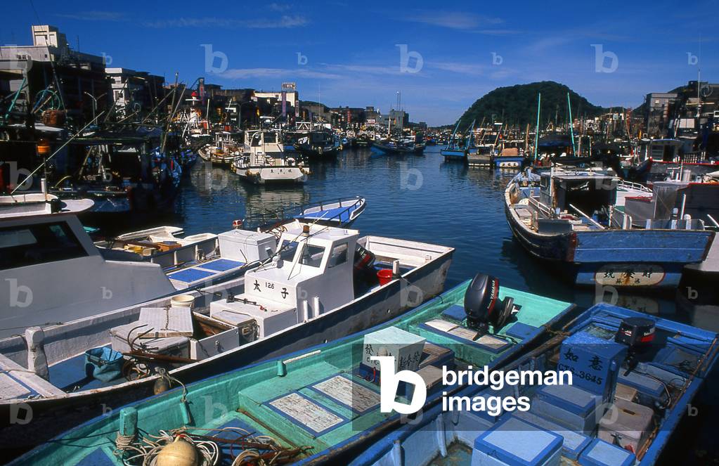 Taiwan: Nanfang Ao fishing harbour, Northeast Coast