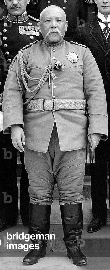 China: Yuan Shikai (Yuan Shih-k'ai, 16 September 1859-6 June 1916), First President of the Republic of China (1912-1915), 'Emperor of China' (1915-1916).