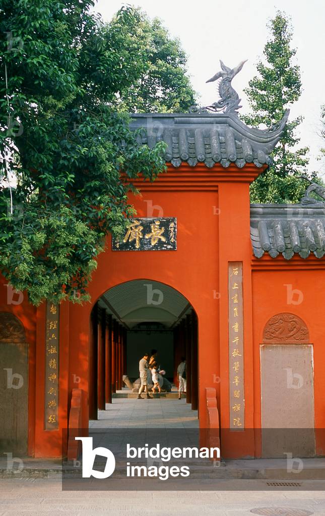 China: Wenshu Yuan (Wenshu Temple), Chengdu, Sichuan Province