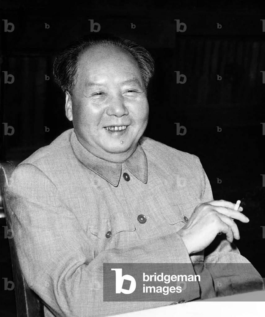 Mao Zedong at a reception in Beijing, 1962 (photo)