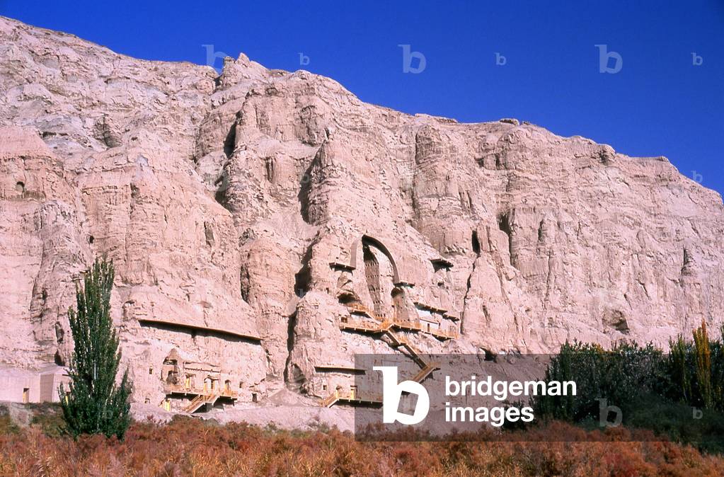 China: Kizil Thousand Buddha Caves, Kuqa, Xinjiang Province