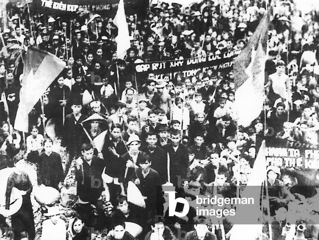 Vietnam: People rising against the President Ngo Dinh Diem government, in 1960