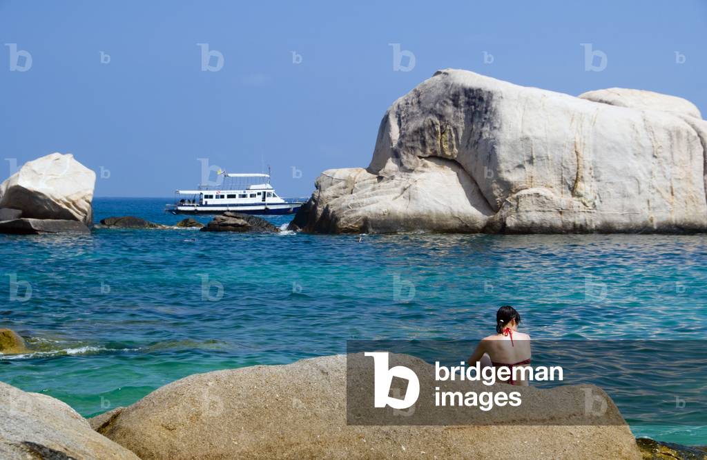 Thailand: Dive boat, Ao Tanot, Ko Tao (Turtle Island), southern Thailand