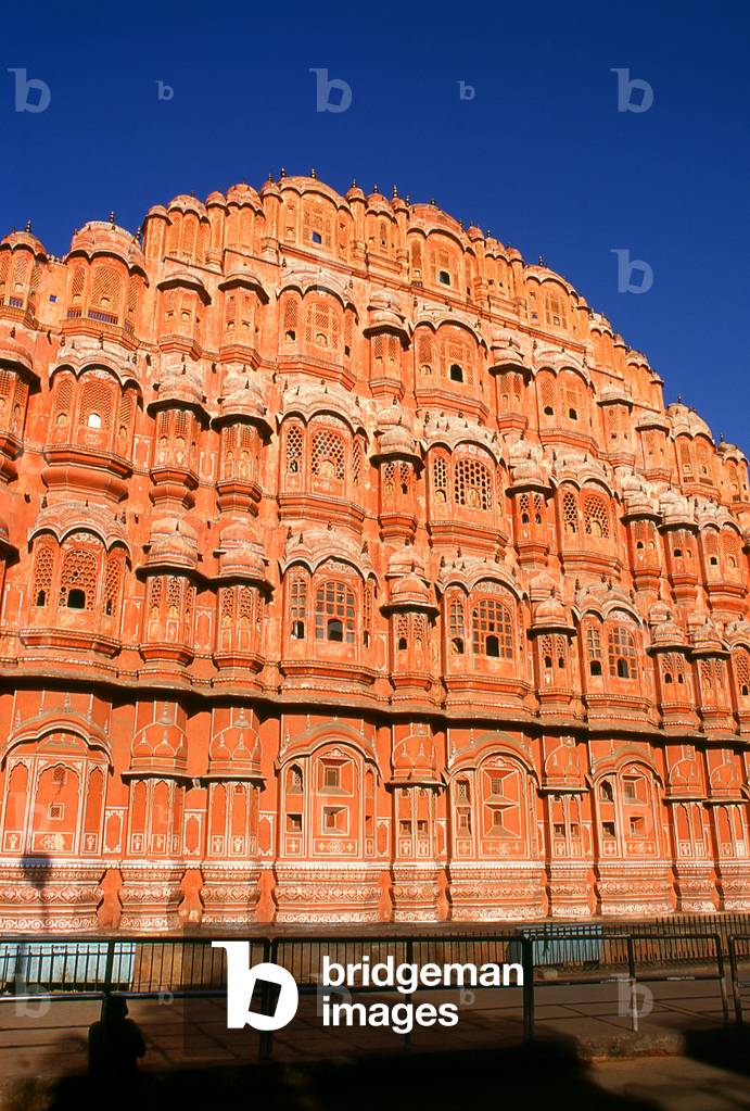 India: Hawa Mahal (Palace of Winds), Jaipur, Rajasthan