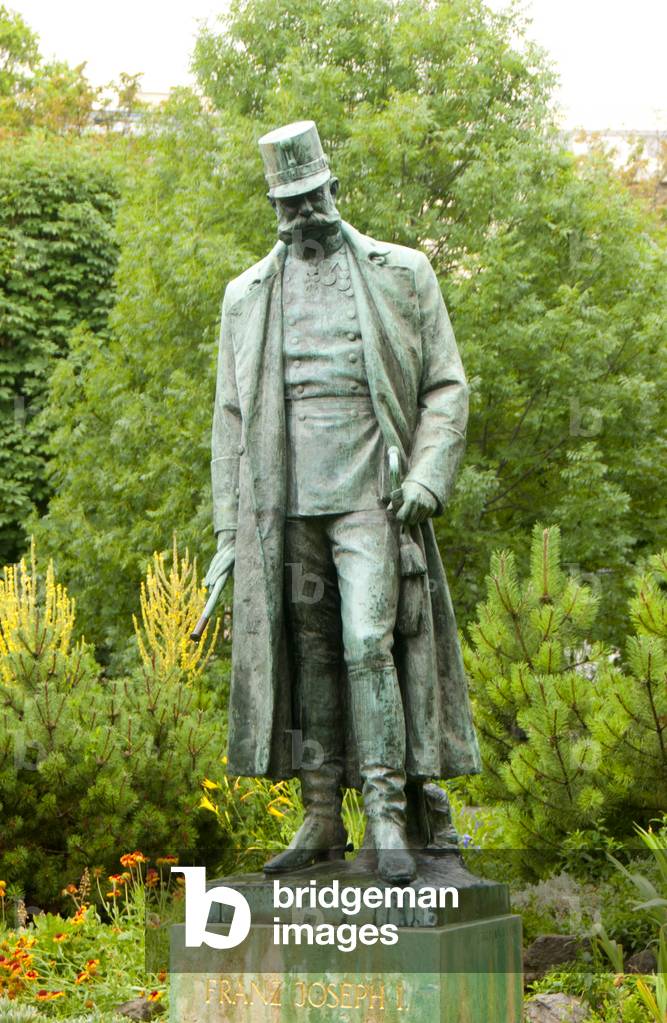 Austria: Austria: Franz Joseph I (1830 - 1916), Emperor of Austria and King of Hungary, Croatia and Bohemia. Burggarten, Vienna