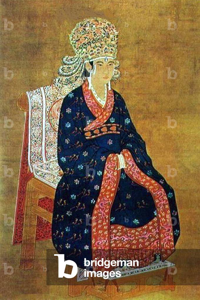 China: Empress Qinsheng (1047-1102), consort of Emperor Shenzong, 6th ruler of the Song Dynasty (r.1067-1085).