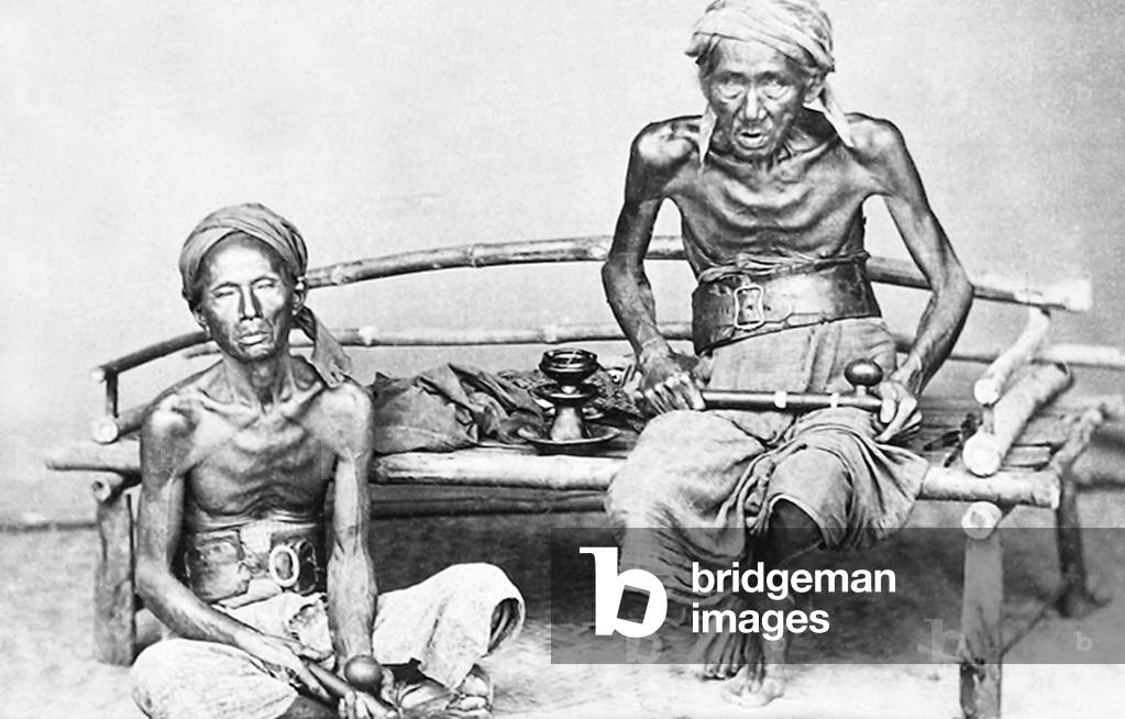 Indonesia: Two Opium Smokers on Java