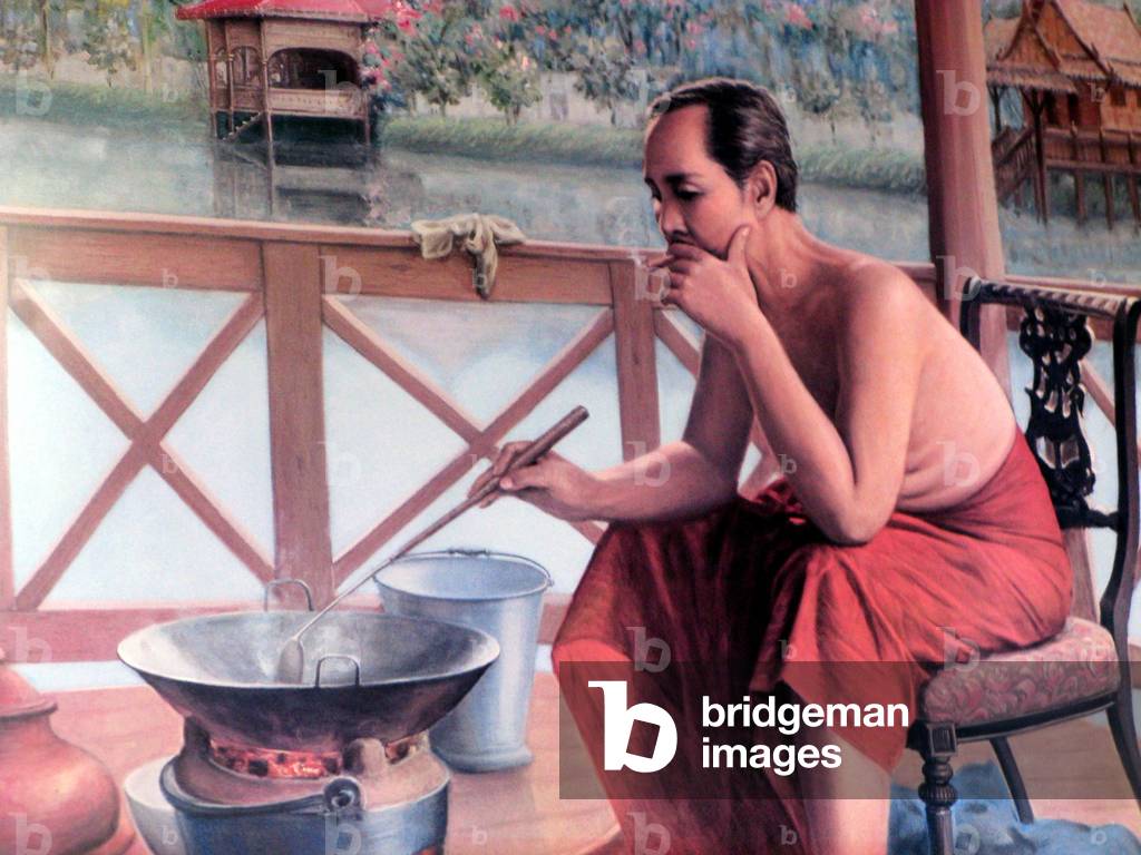 Thailand: King Rama V, Chulalongkorn (1 October 1868 - 23 October 1910), 5th monarch of the Chakri Dynasty, in informal attire