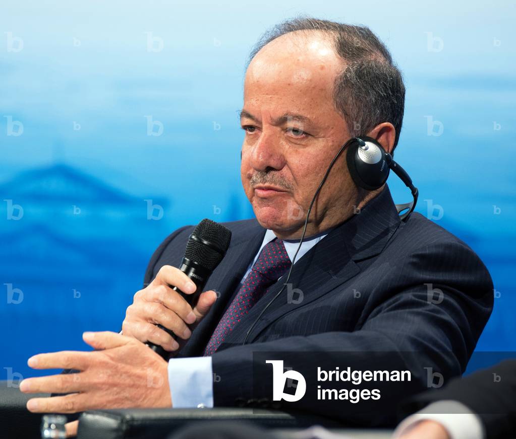 Iraq: Masoud Barzani (1946 - ), President of Iraqi Kurdistan (2005 - ),  51st Munich Security Conference, 8 February 2015