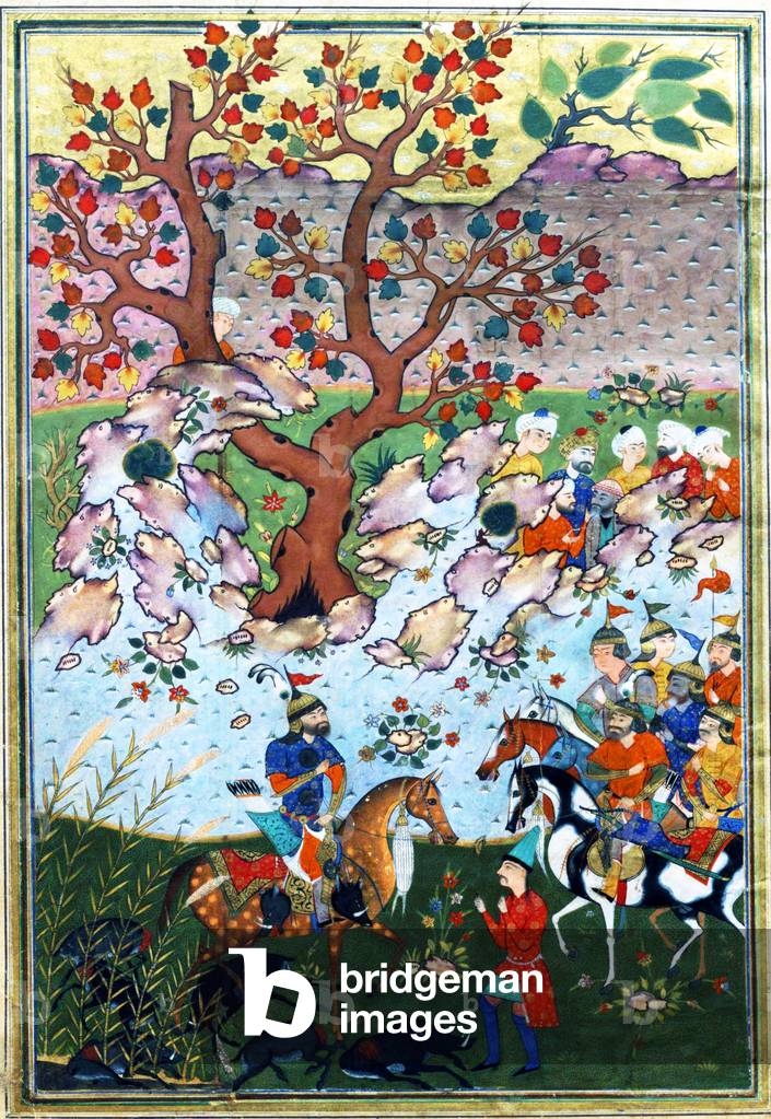 Iran / Persia: 'Never hence would I die for I am alive, having sown the seeds of poetry'. From Firdausi's Shahnameh