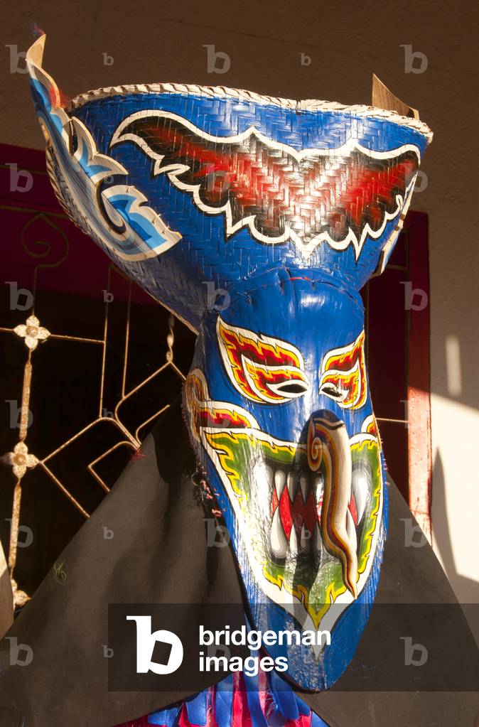 Thailand: Phi Ta Khon (Ghost Festival) masks at the Dan Sai Phi Ta Khon Folk Museum, Dan Sai, Loei Province
