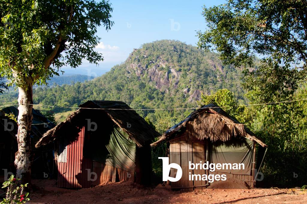 Thailand: View across to Laos near Na Haeo, Loei Province