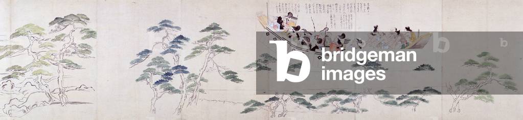 Japan: Mongols and Japanese engaged in warfare; scene from the Moko Shurai Ekotoba (c.1293).