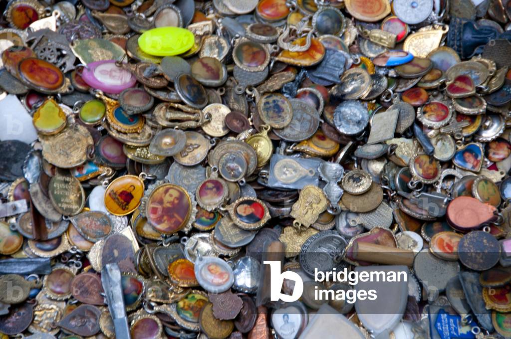 Thailand: Amulets for sale, Amulet Market next to Wat Mahathat, near Sanam Luang, Bangkok